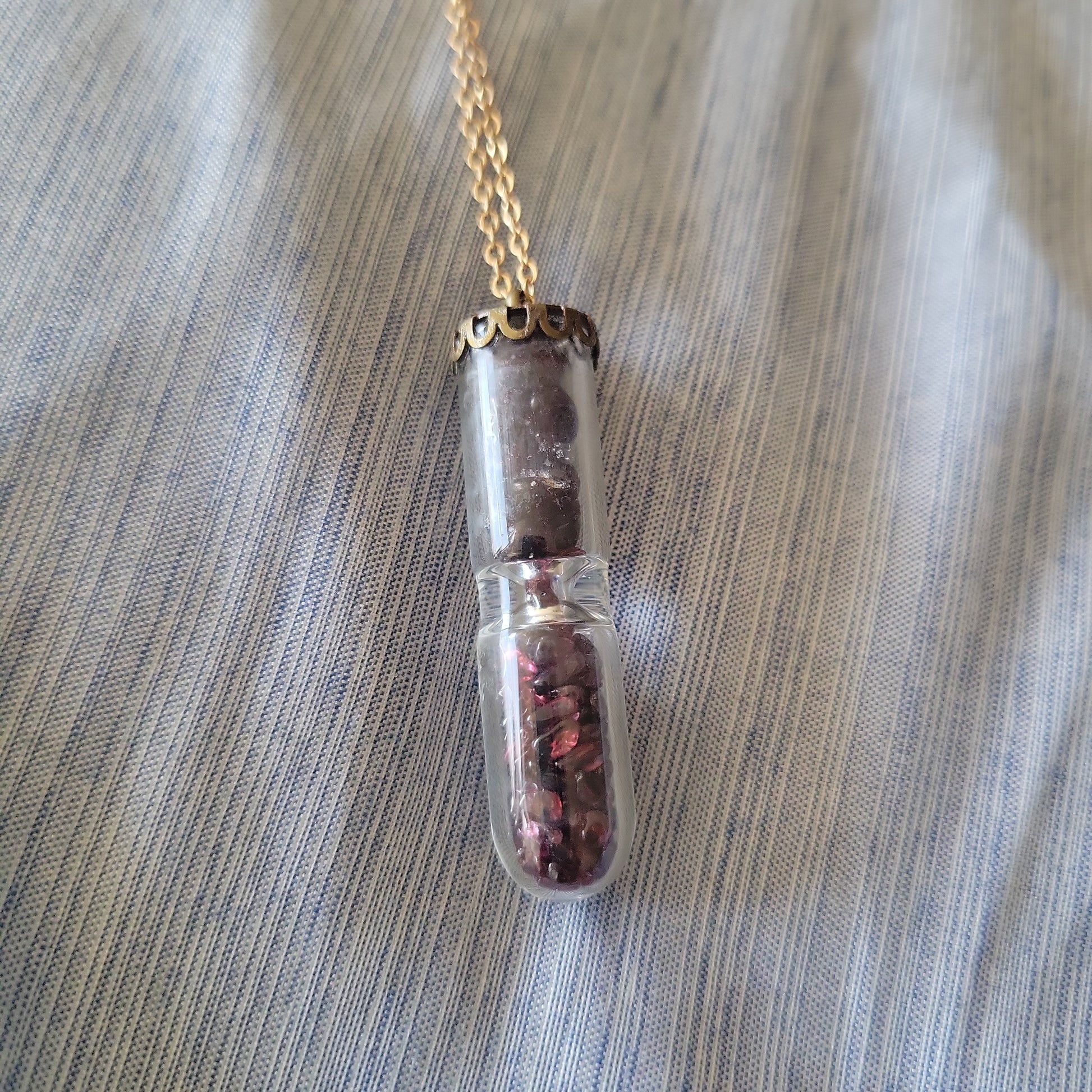 Garnet Necklace - Beauty by Dani