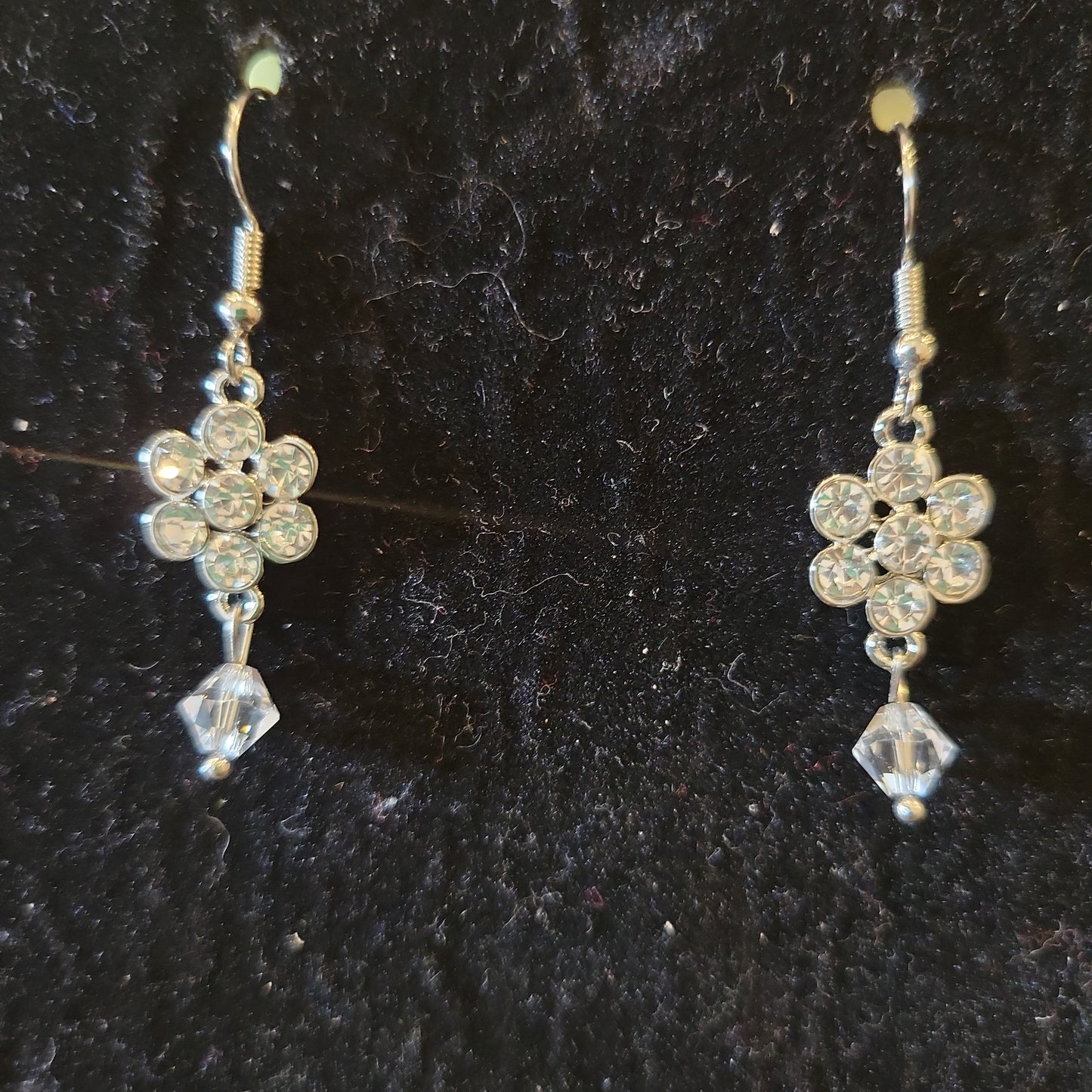 Rhinestone and Swarovski Earrings - Beauty by Dani