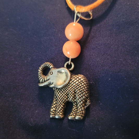 Jasper Elephant Necklace - Beauty by Dani