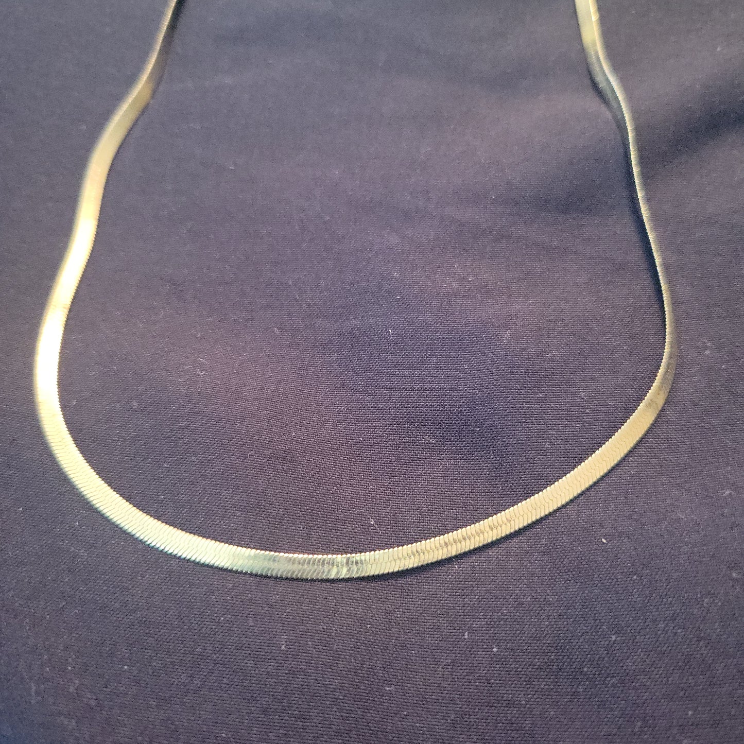 Stainless Steel Herringbone Necklace - Beauty by Dani