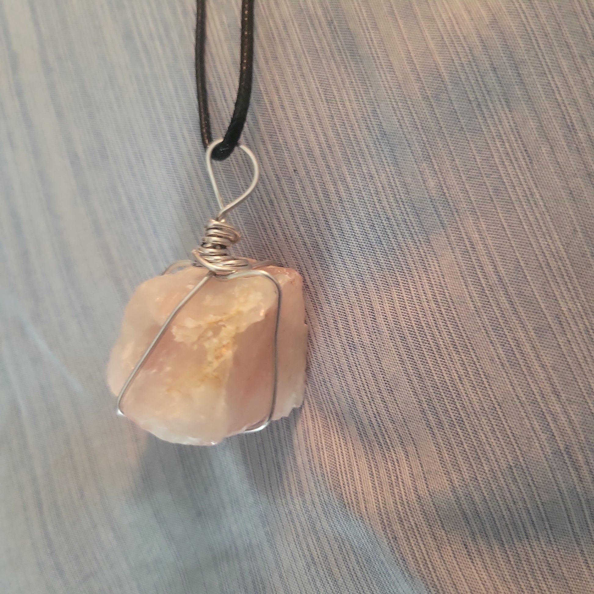 Rose Quartz Necklace - Beauty by Dani