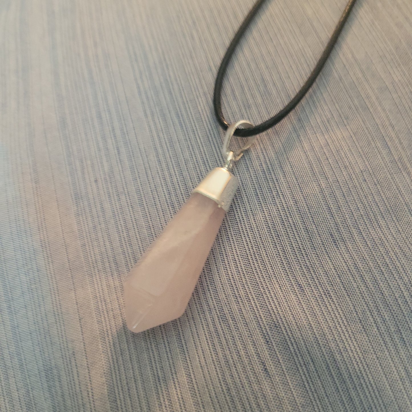 Rose Quartz Necklace - Beauty by Dani