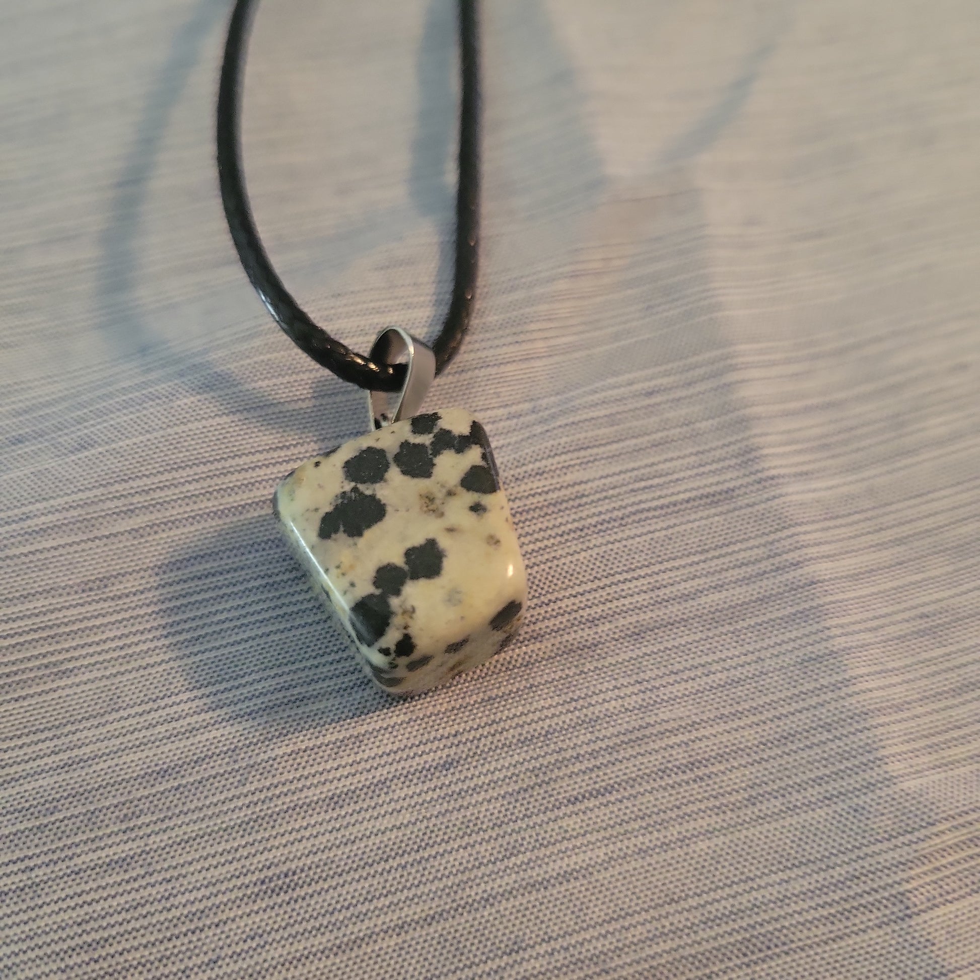 Dalmatian Necklace (0084) - Beauty by Dani