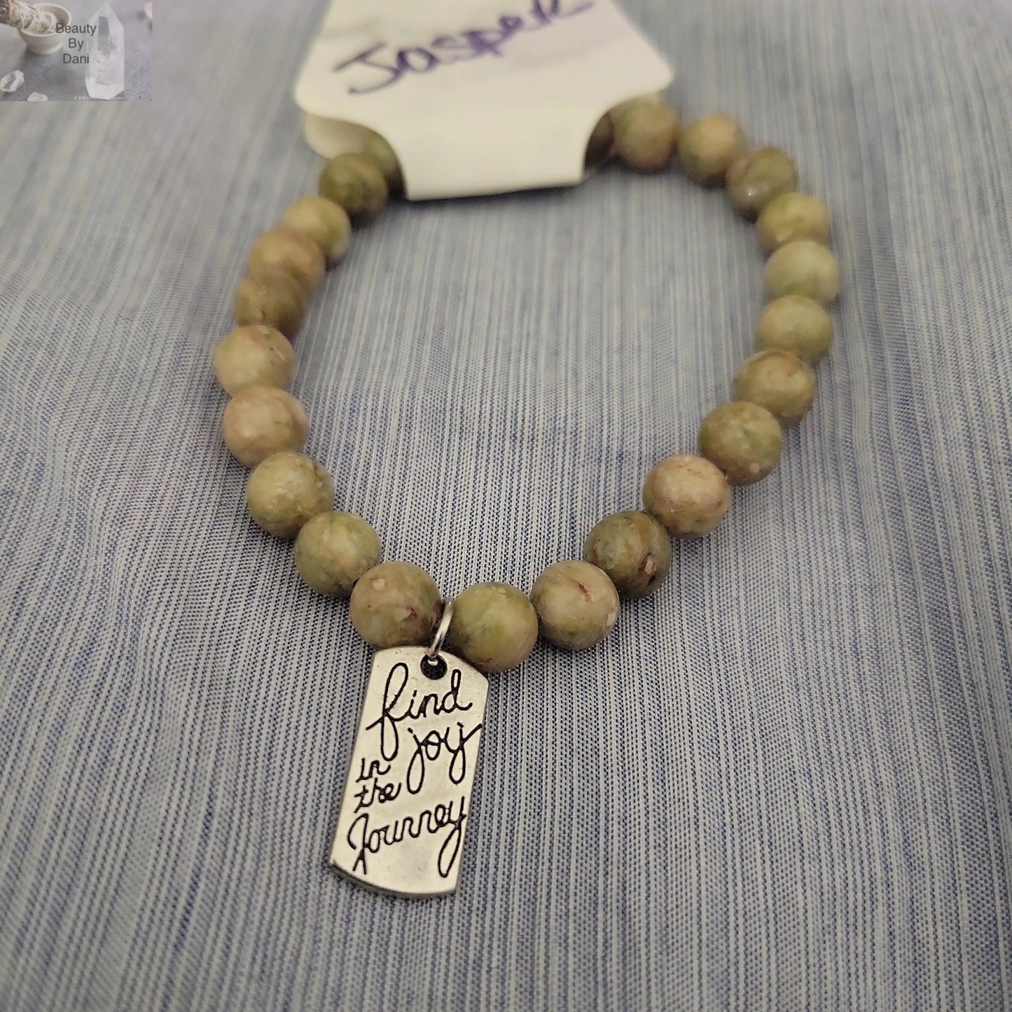 Jasper Bracelet (0805) - Beauty by Dani