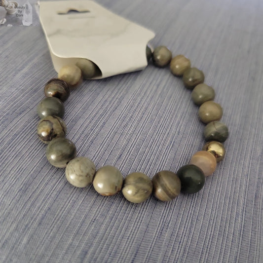 Jasper Bracelet (0595) - Beauty by Dani