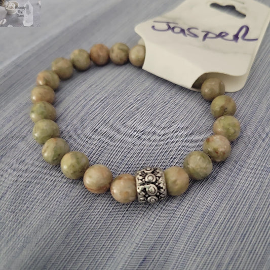 Jasper Bracelet (0582) - Beauty by Dani