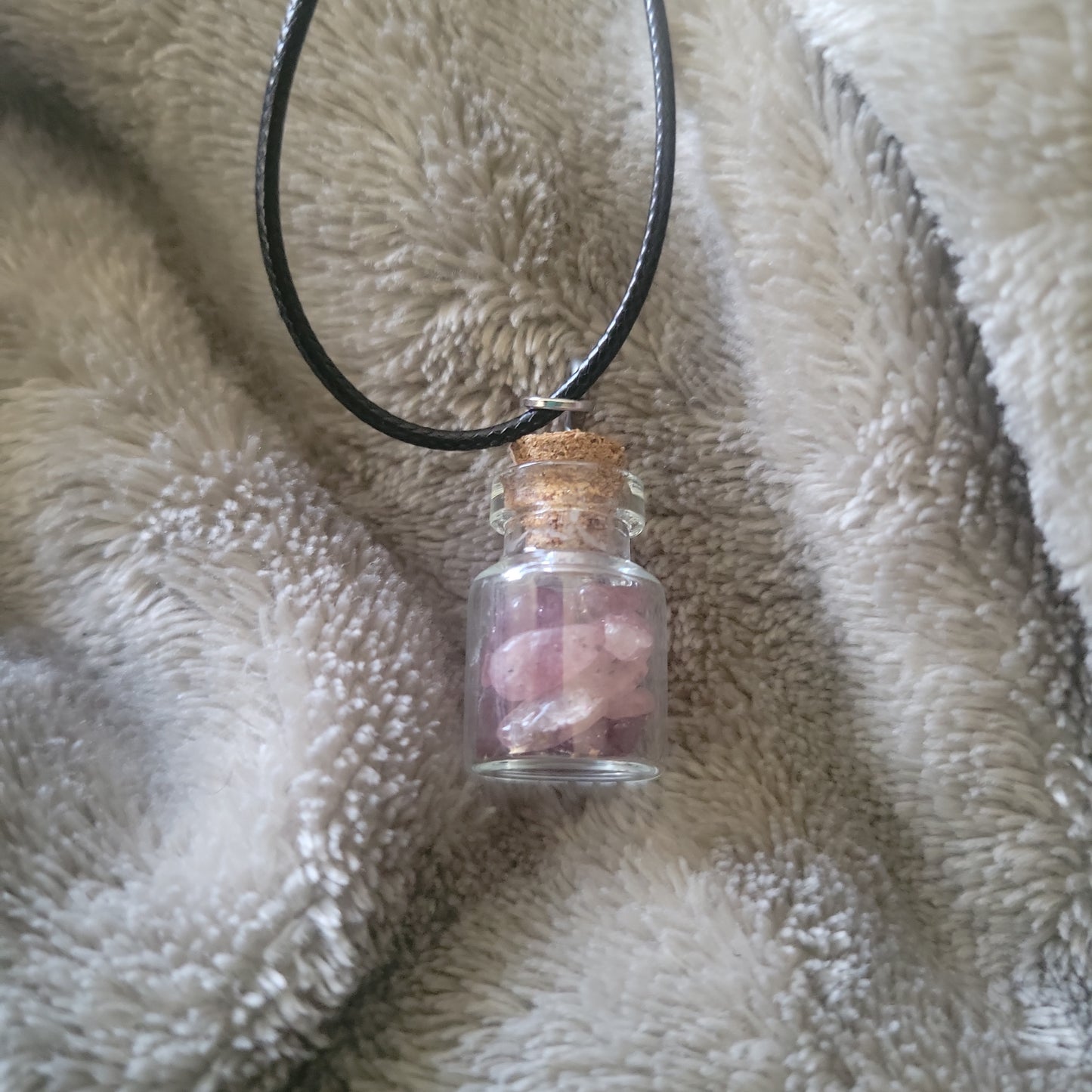 Strawberry Quartz Necklace - Beauty by Dani