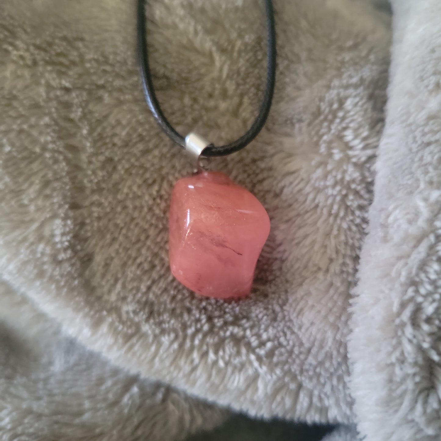 Strawberry Quartz Necklace - Beauty by Dani