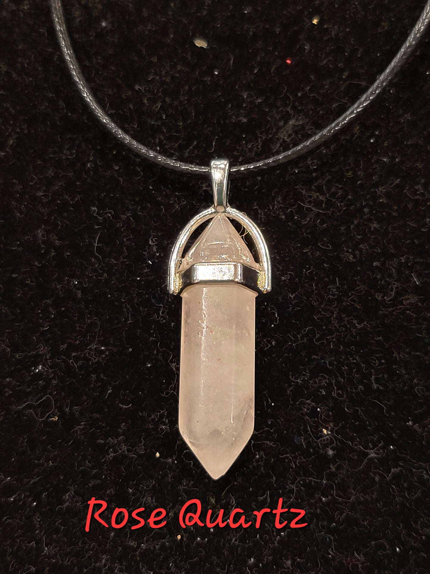 Rose Quartz Necklace - Beauty by Dani