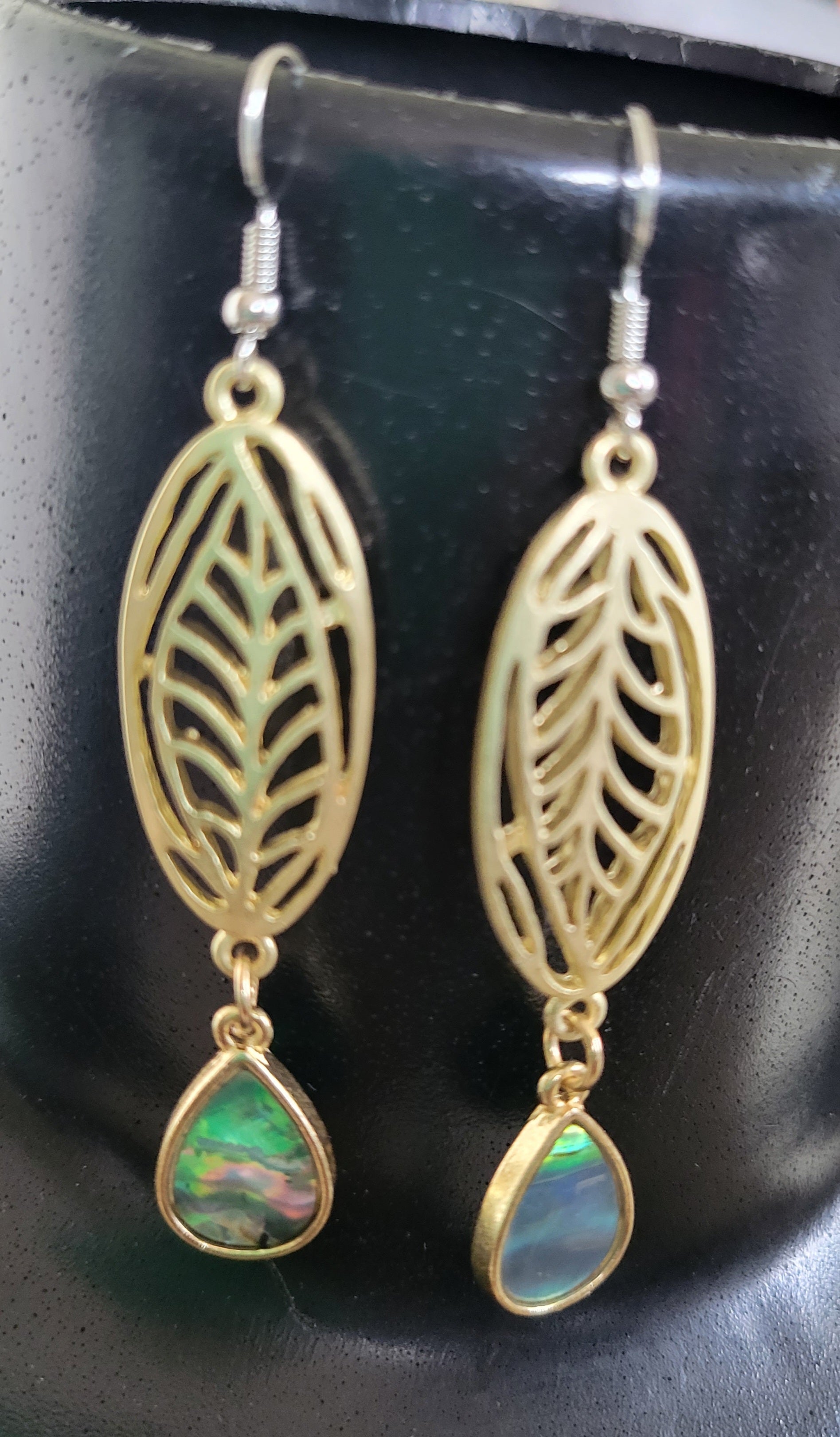 Abalone Earrings - Beauty by Dani