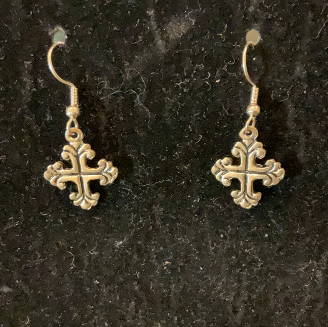 Cross Earrings - Beauty by Dani