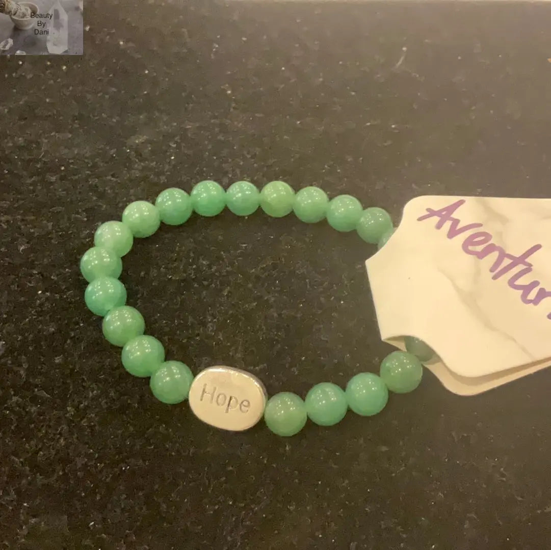 Aventurine Bracelet (0436) - Beauty by Dani