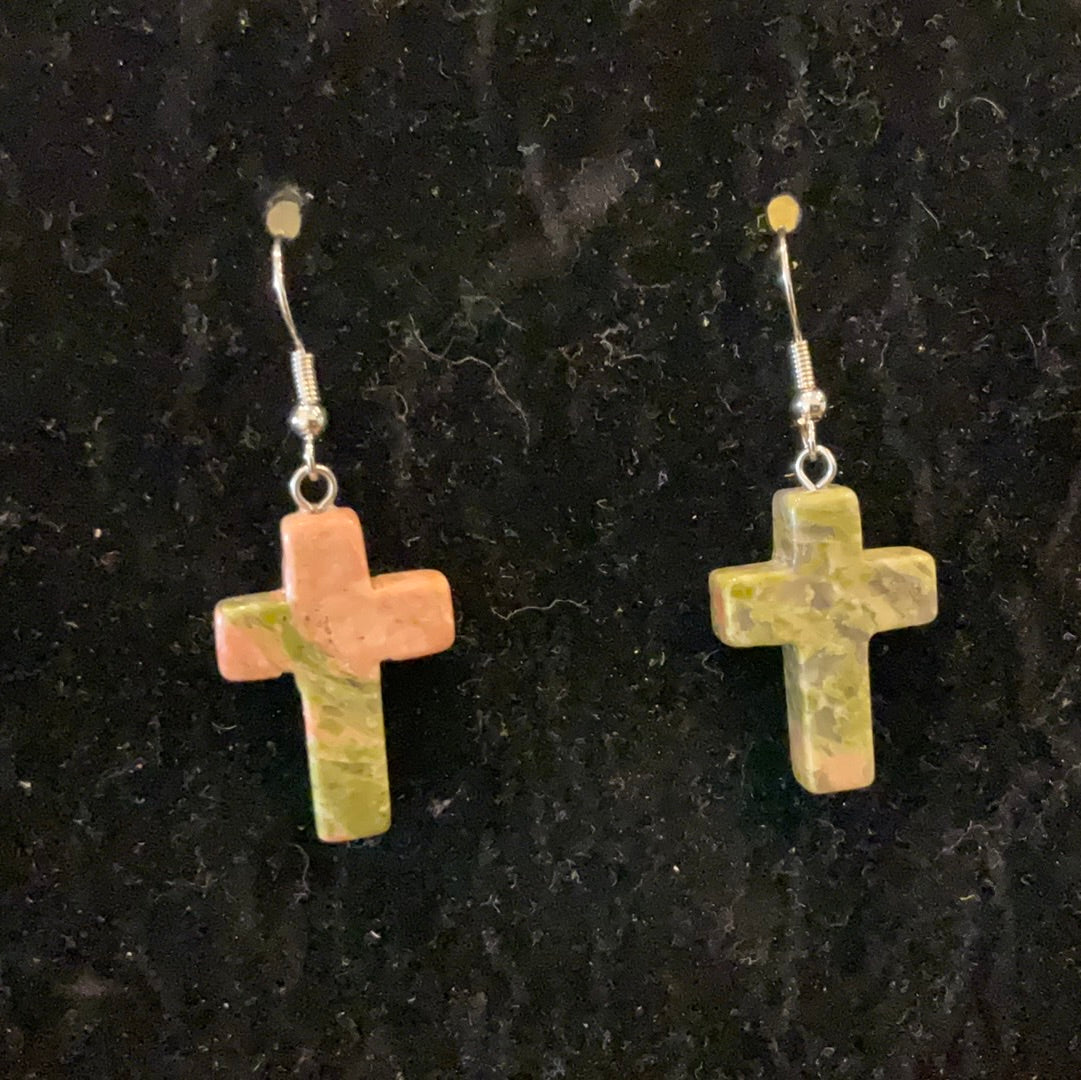 Unakite Earrings