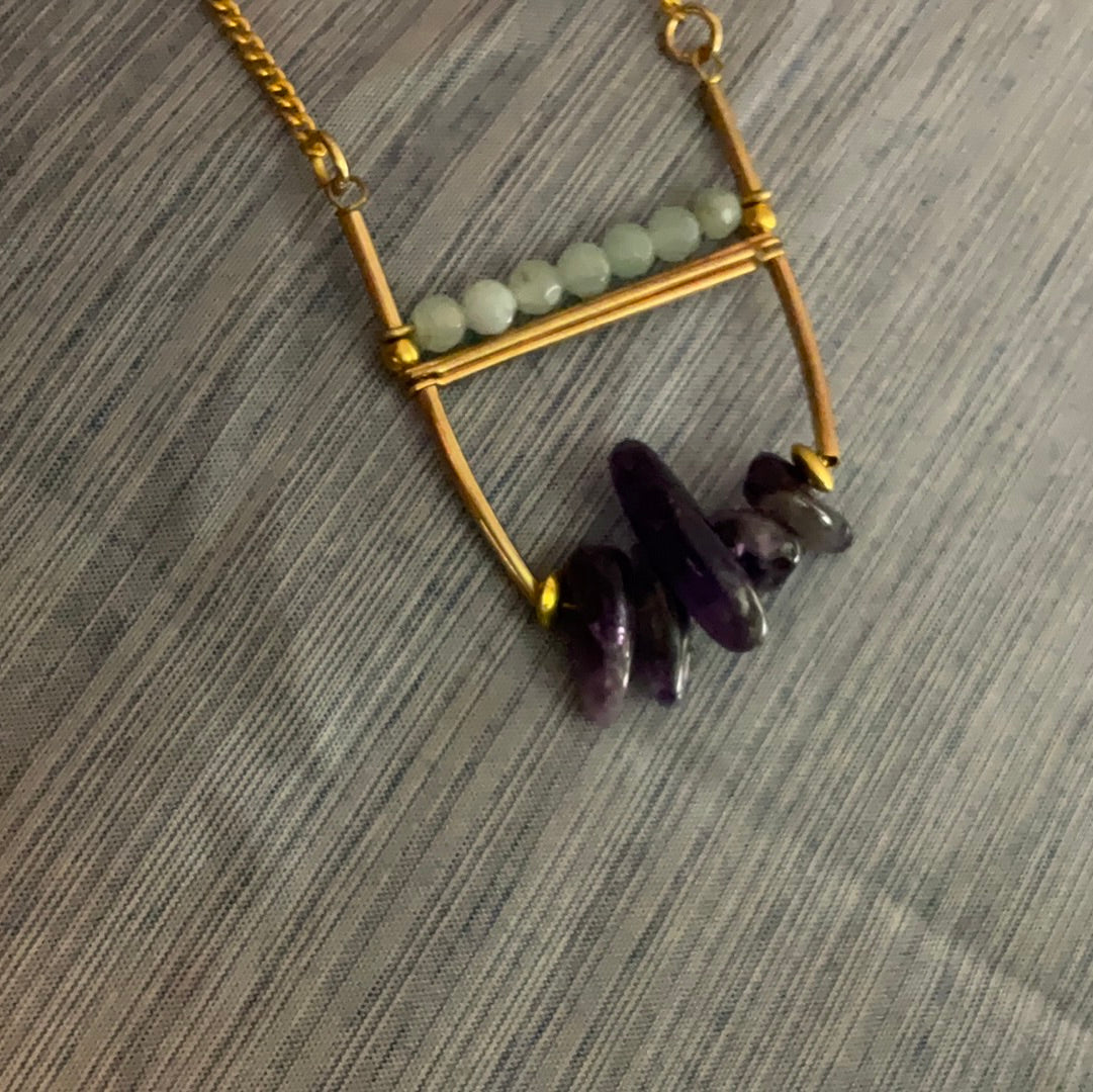 Amethyst Necklace - Beauty by Dani