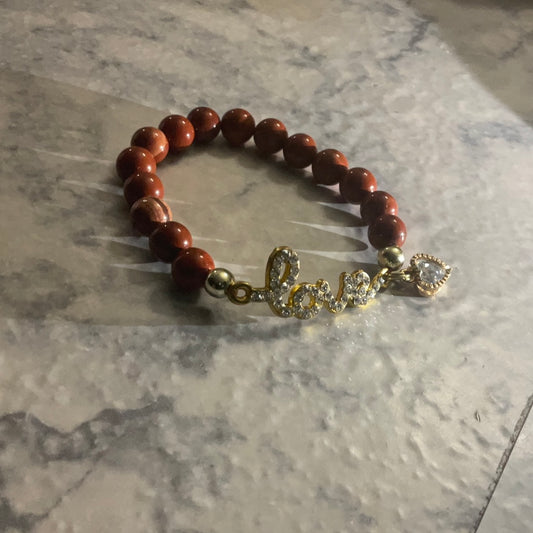 Red Jasper Bracelet - Beauty by Dani