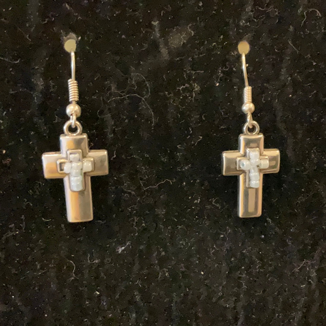 Cross Earrings - Beauty by Dani