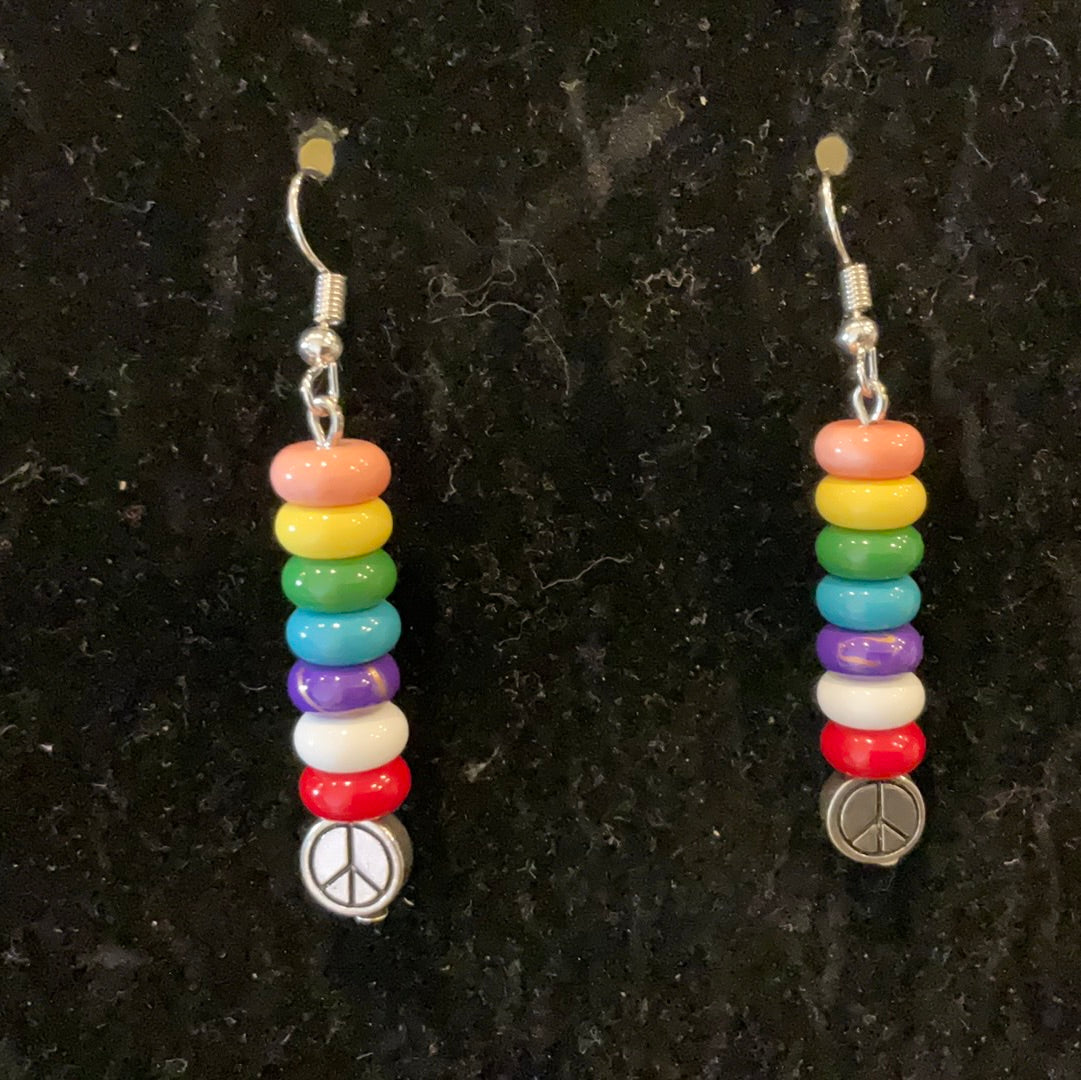 Peace Earrings - Beauty by Dani