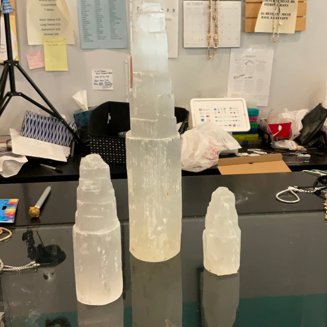 Selenite Tower - Beauty by Dani