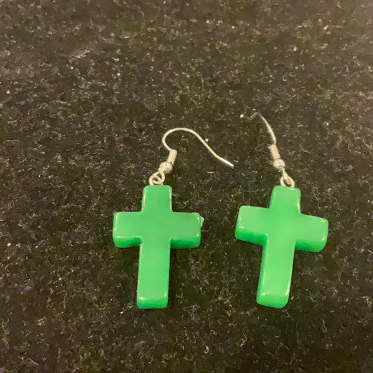 Green Aventurine Earrings (0651)