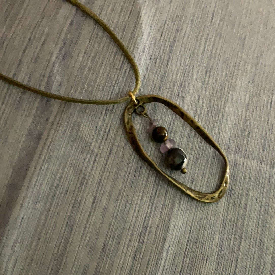 Amethyst Necklace - Beauty by Dani